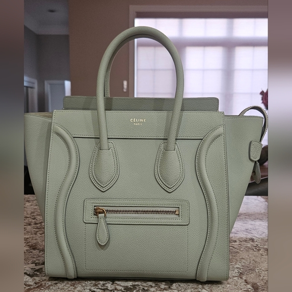 Celine Micro Luggage in Almond - Picture 2 of 7